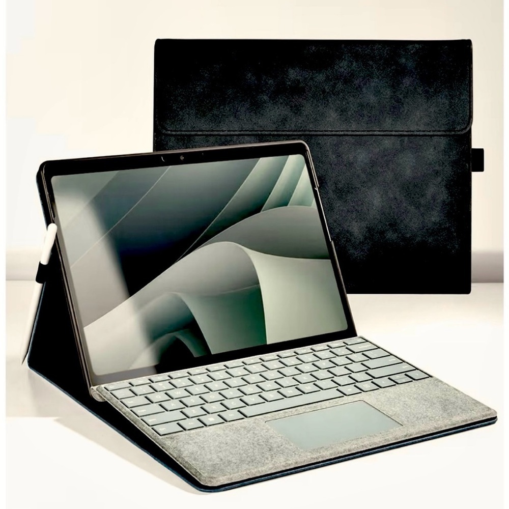 NIB!Protective Case Cover for Surface Pro 11 10 2024, Surface Pro 9 2022 Black